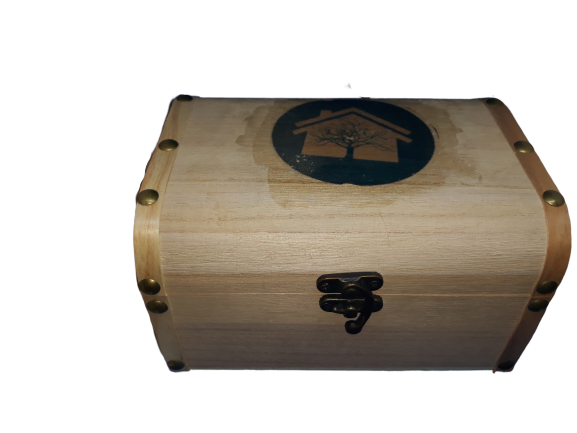 Cufar din lemn personalizat